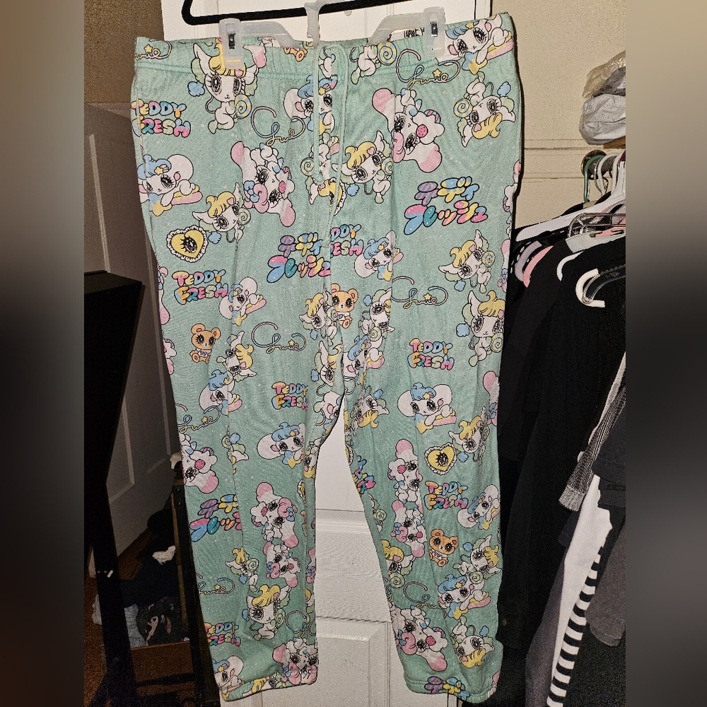 Teddy Fresh x Yurie Sekiya/Pero Pero Sparkles Joggers